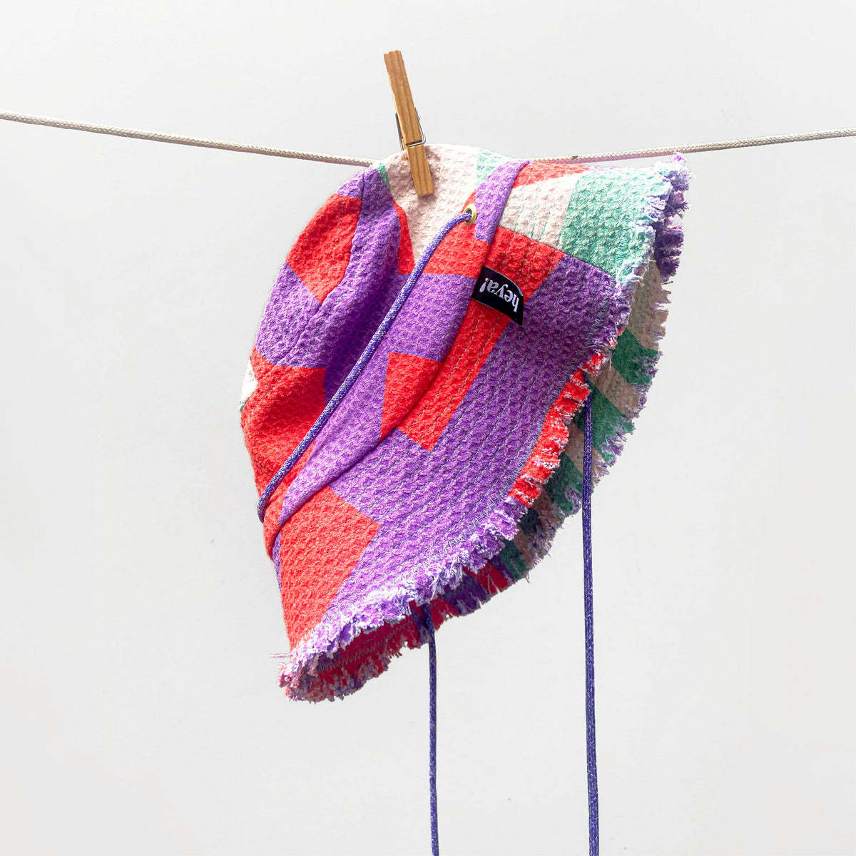 Relaxed Bucket Hat  - Purple